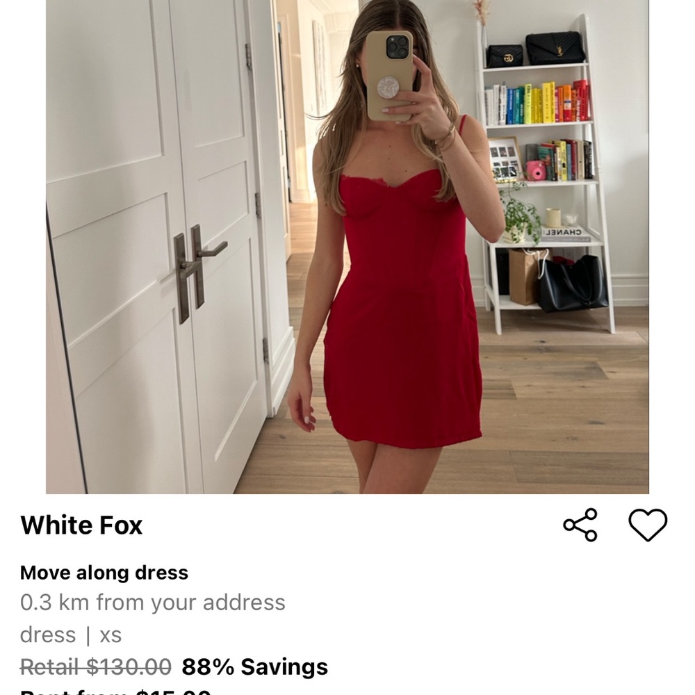 White Fox Boutique Move Along Dress - Picture 3 of 6
